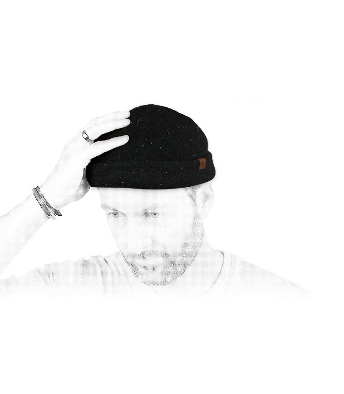 Barts gorro docker gris lana Barts gorro docker gris lana